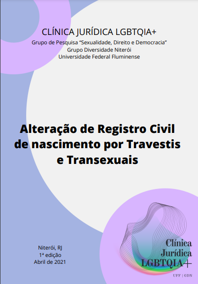 Cartilha: Alteração de Registro Civil de nascimento por Travestis e Transexuais