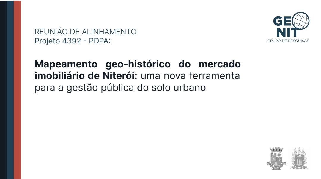 Mapeamento geo-histórico do mercado  imobiliário de Niterói: uma nova ferramenta  para a gestão pública do solo urbano