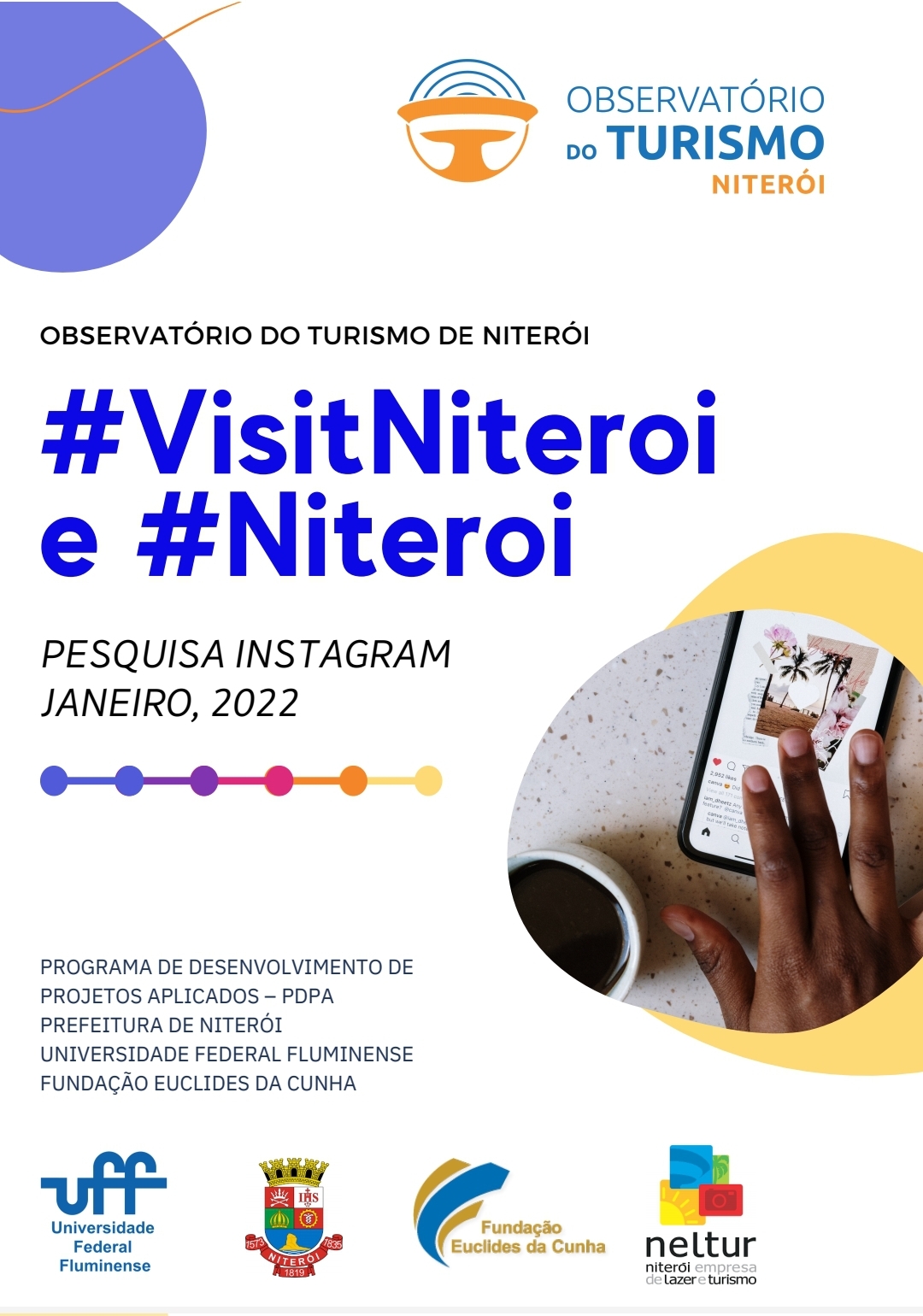 #VisitNiteroi e #Niteroi: Pesquisa Instagram – Janeiro, 2022