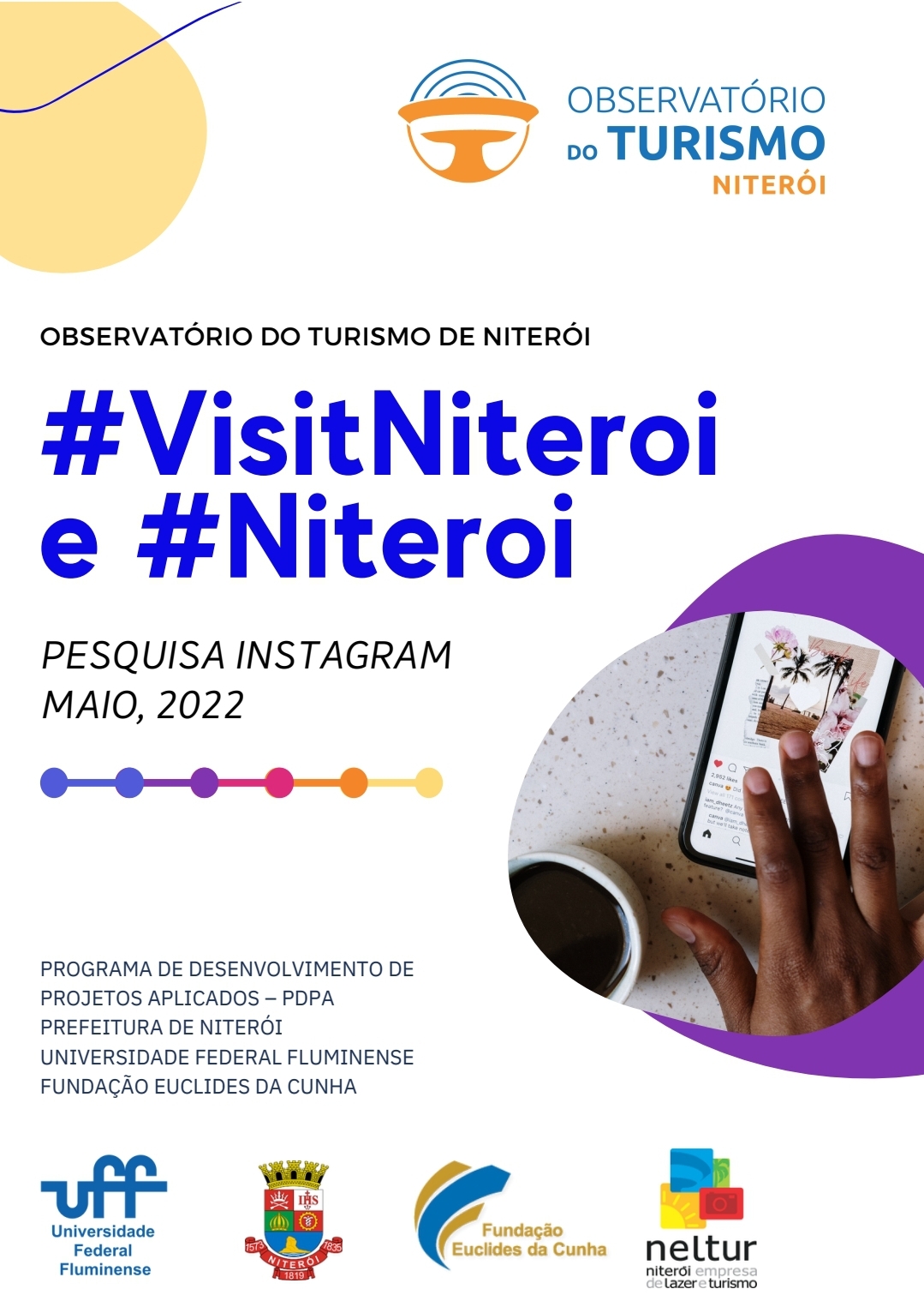 #VisitNiteroi e #Niteroi: Pesquisa Instagram – Maio, 2022