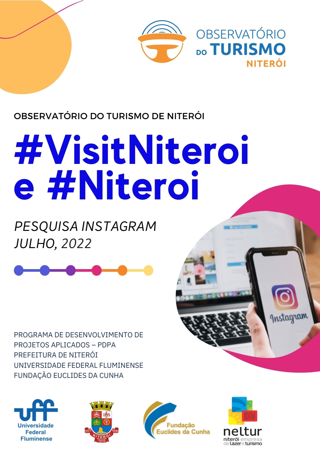#VisitNiteroi e #Niteroi: Pesquisa Instagram – Julho, 2022