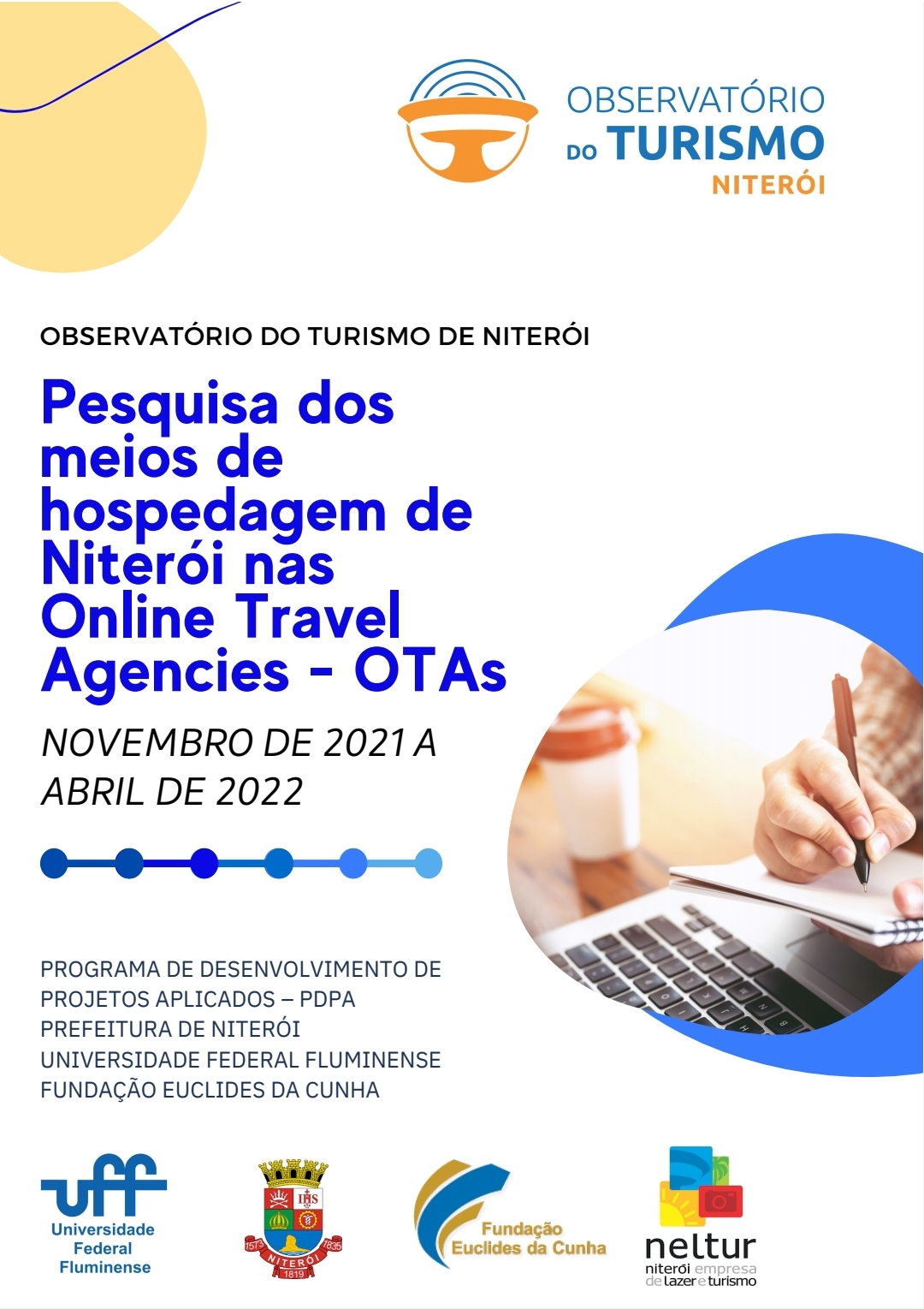 Pesquisa dos meios de hospedagem de Niterói nas Online Travel Agencies – OTAs  (NOVEMBRO DE 2021 A ABRIL DE 2022)